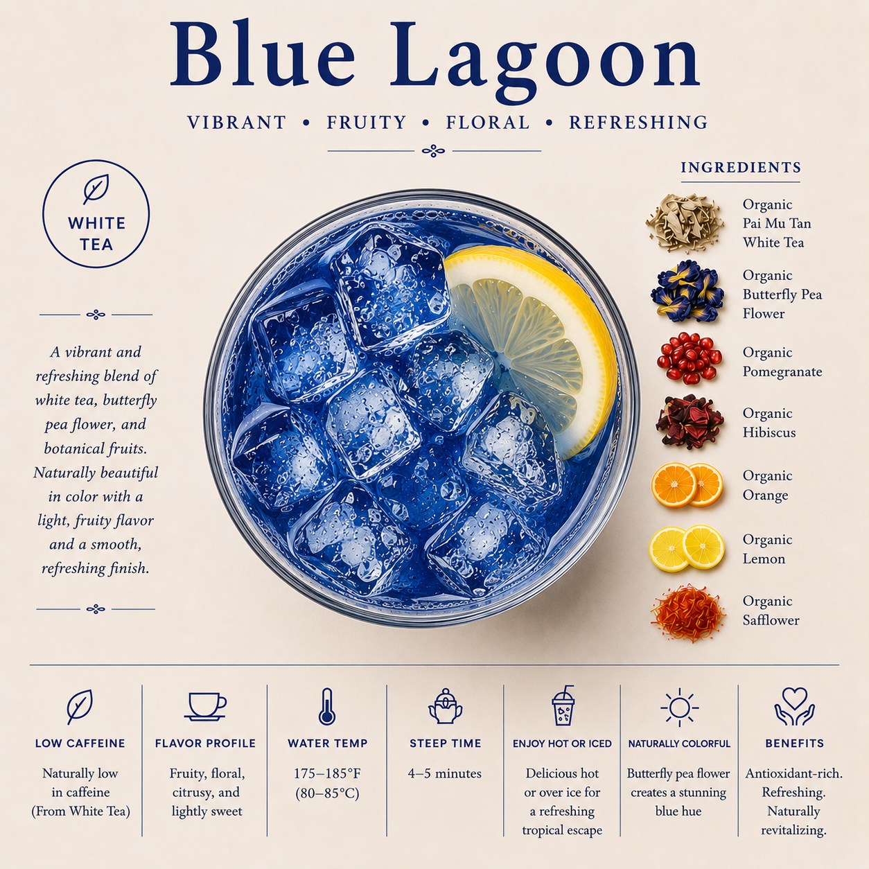lily flower tea benefits Blue Lagoon – Lemon Lily Organic Tea