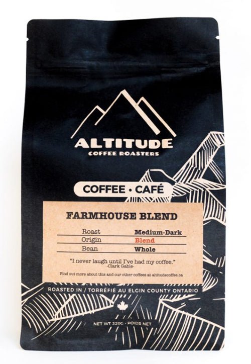 Altitude Coffee - Farmhouse Blend (Dark Roast) - Lemon Lily Organic Tea