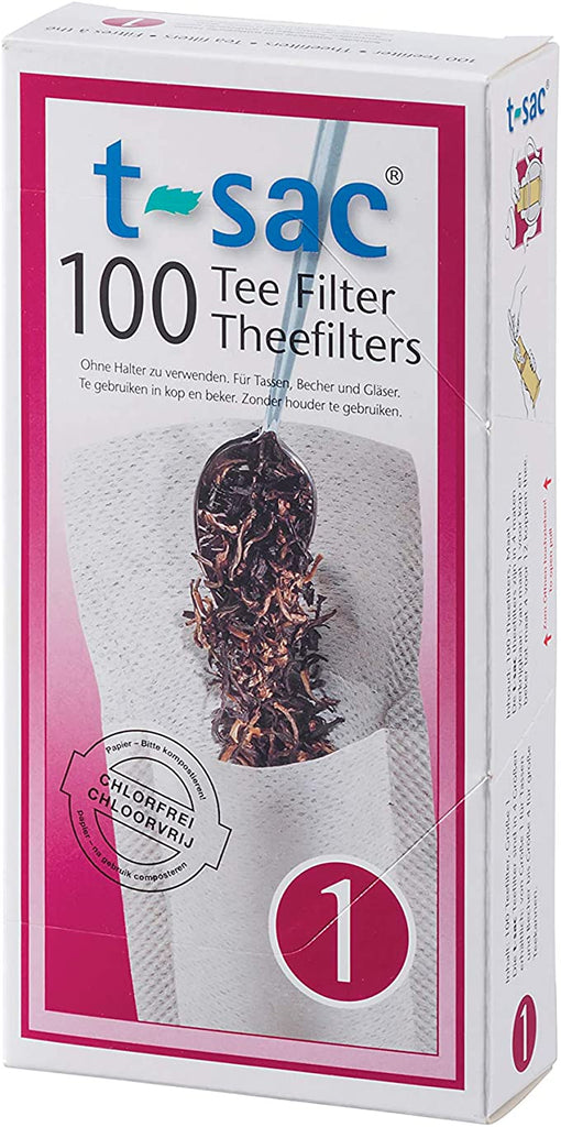 T-Sac Tea Filters (100) - Lemon Lily Organic Tea