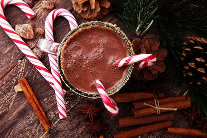 Candy Cane Hot Chocolate - Lemon Lily Organic Tea