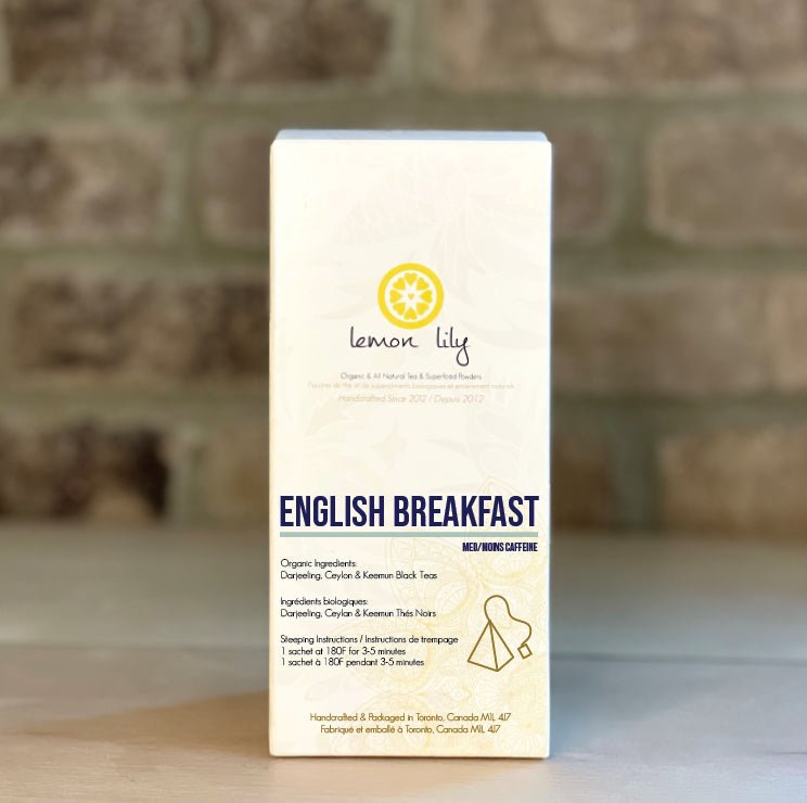 English Breakfast - Lemon Lily Organic Tea